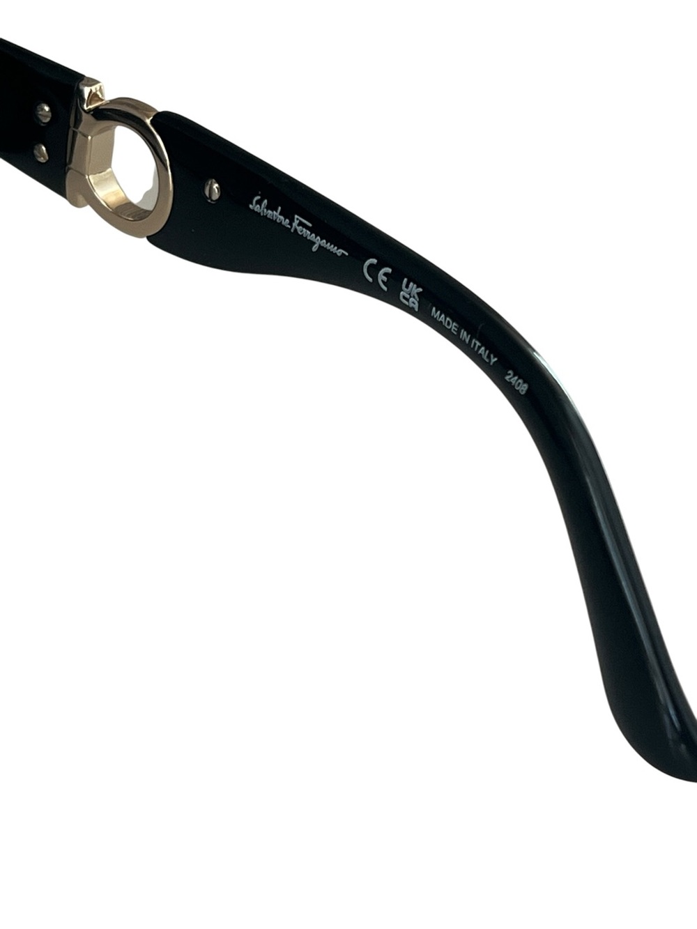 SALVATORE FERRAGAMO SF727S-001-53 Sunglasses Size 53mm 135mm 20mm black NEW - Picture 6 of 10